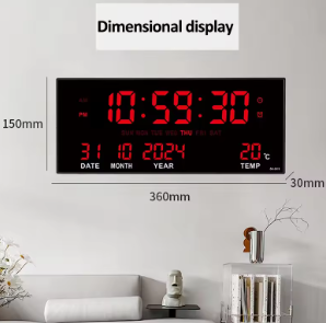 Miniatura 3 de RELOJ DIGITAL DE PARED JH 3615N